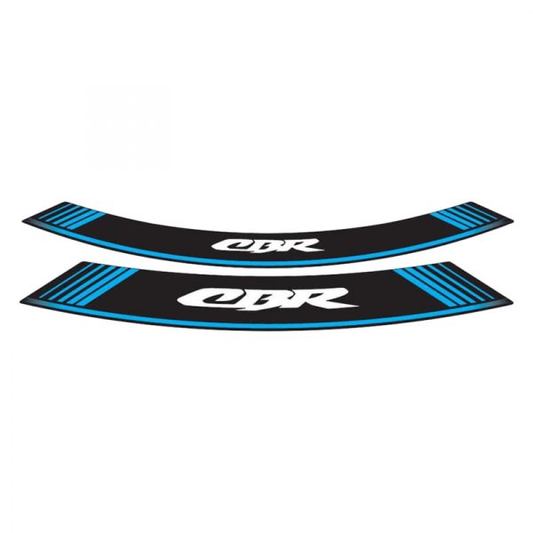 Puig® - "CBR" Blue Rim Strip Kit