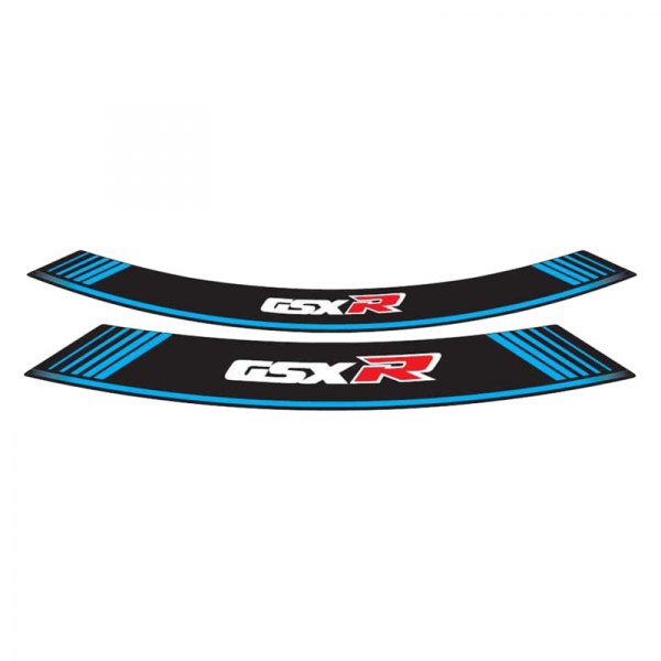 Puig® - "GSXR" Blue Rim Strip Kit