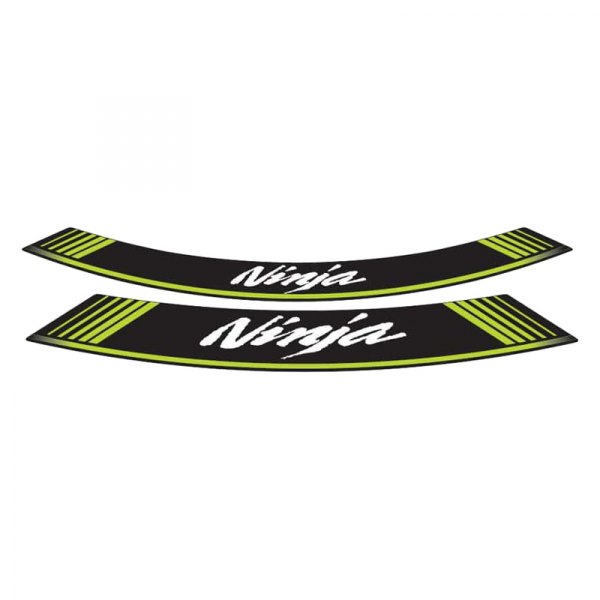 Puig® - "Ninja" Green Rim Strip Kit