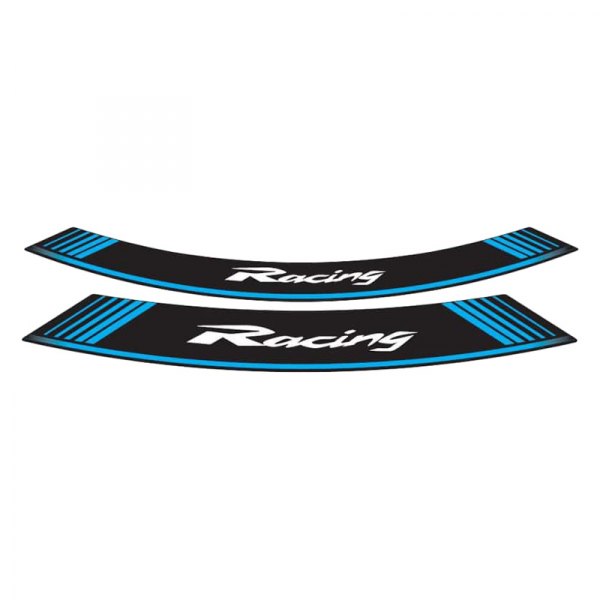 Puig® - "Racing" Blue Rim Strip Kit