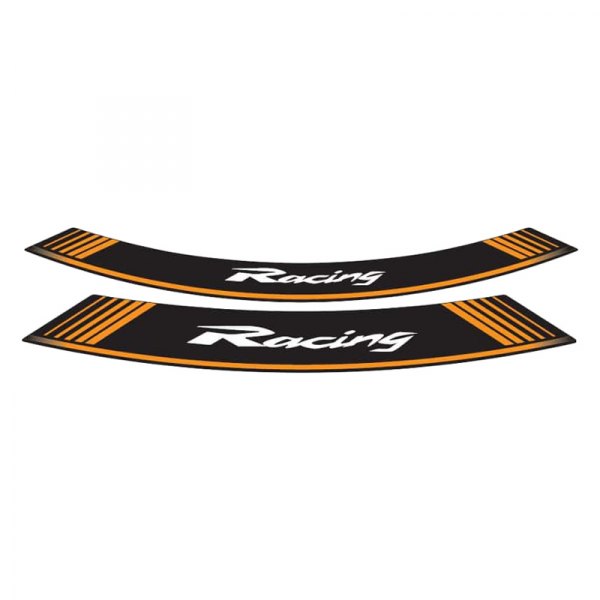 Puig® - "Racing" Orange Rim Strip Kit