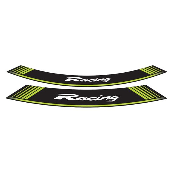 Puig® - "Racing" Green Rim Strip Kit