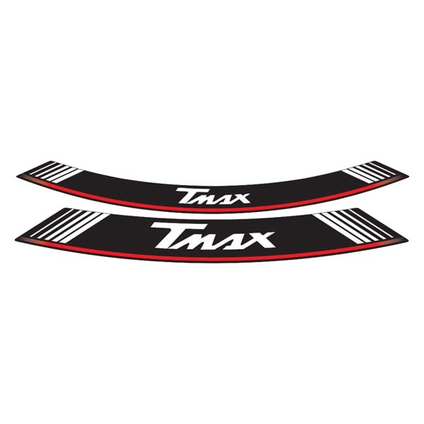 Puig® - "T-Max" Silver Rim Strip Kit
