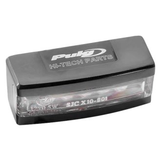 Puig® - Aluminum Silver Homologated LED License Plate Light