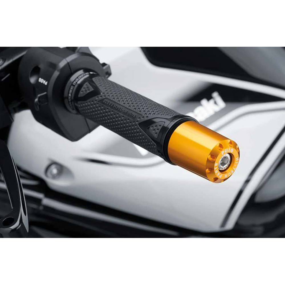【テン】5点 Kawasaki Ninja ZX-10R Bar Ends - Weights, Sliders, Plugs