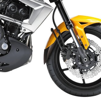 Puig® - Front Black ABS Plastic Fender Extension