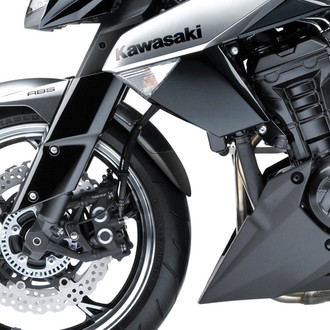 Puig® - Front Black ABS Plastic Fender Extension