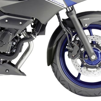 Puig® - Front Black ABS Plastic Fender Extension