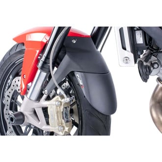 Puig® - Front Black ABS Plastic Fender Extension