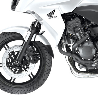 Puig® - Front Black ABS Plastic Fender Extension