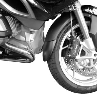 Puig® - Front Black ABS Plastic Fender Extension