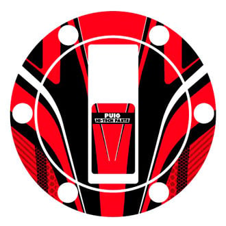 Puig® - Radikal Red Fuel Cap Covers