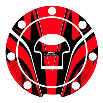 Puig® - Radikal Red Fuel Cap Covers