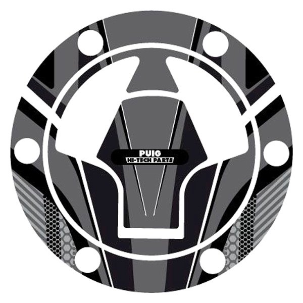Puig® - Radikal Gray Fuel Cap Cover