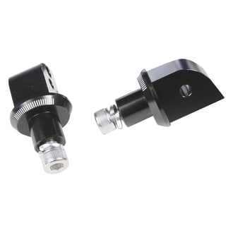 Puig® - Rider Foot Peg Adapters (Black)