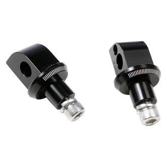 Puig® - Passenger Foot Peg Adapters (Black)