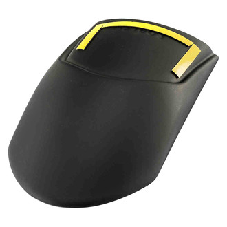 Puig® - Front Black ABS Plastic Fender Extension