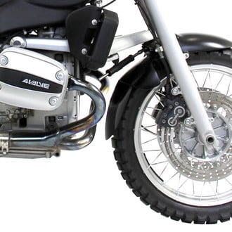 Puig® - Front Black ABS Plastic Fender Extension