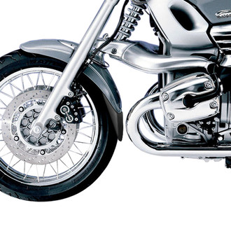 Puig® - Front Black ABS Plastic Fender Extension