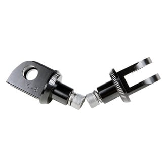 Puig® - Passenger Foot Peg Adapters (Black)