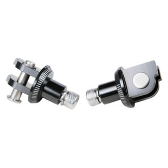 Puig® - Rider Foot Peg Adapters (Black)