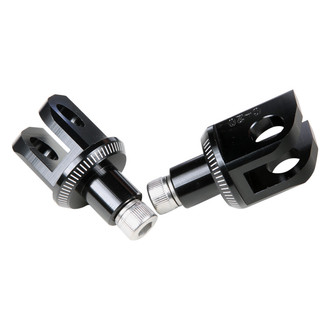 Puig® - Rider Foot Peg Adapters (Black)