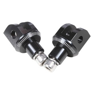 Puig® - Rider Foot Peg Adapters (Black)
