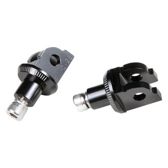Puig® - Rider Foot Peg Adapters (Black)