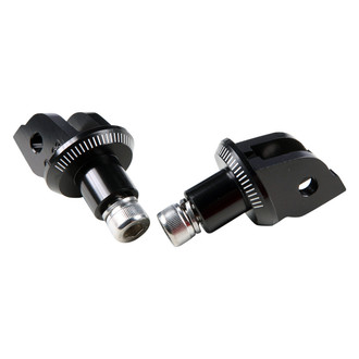 Puig® - Rider Foot Peg Adapters (Black)