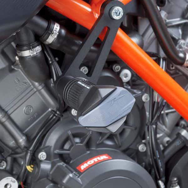 PUIG Sturzpads Für KTM 1290 Superduke R Und GT – Schutz Beim Umfallen, Einfach Montiert, Kein Umbau Nötig