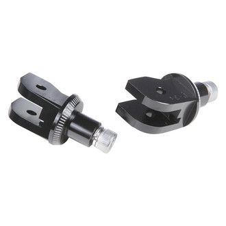 Puig® - Rider Foot Peg Adapters (Black)