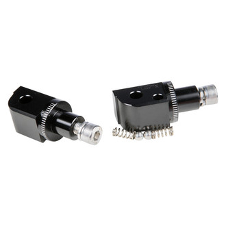 Puig® - Rider Foot Peg Adapters (Black)
