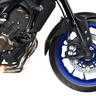 Puig® - Front Black ABS Plastic Fender Extension