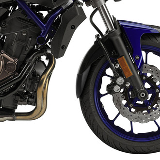Puig® - Front Black ABS Plastic Fender Extension
