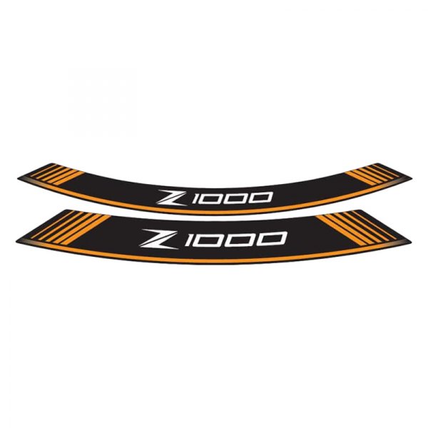Puig® - "Z1000" Orange Rim Strip Kit