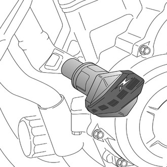 Puig® - R12 Frame Sliders