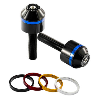 Puig® - Short Bar End Weights with Rim