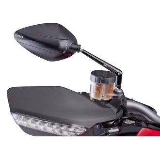 Puig® - Hi-Tech 3 Right Side Black Rear View Mirror