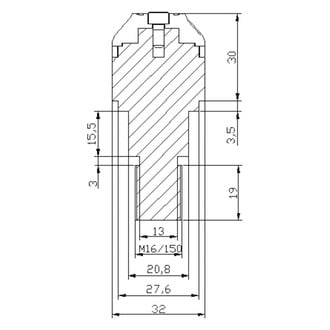 Puig® - Short Bar End Weights with Rim
