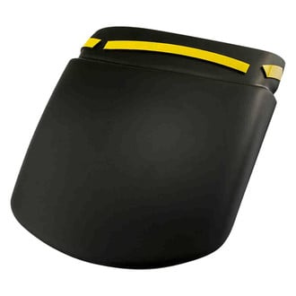 Puig® - Front Black ABS Plastic Fender Extension