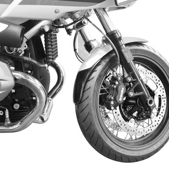 Puig® - Front Black ABS Plastic Fender Extension
