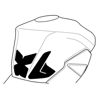 Puig® - Specific Carbon Look Tank Pad