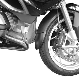 Puig® - Front Black ABS Plastic Fender Extension