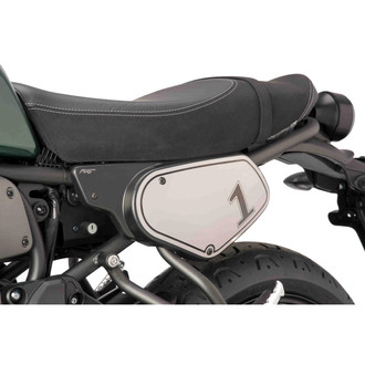 Puig® - Retro Matte Black Side Cover