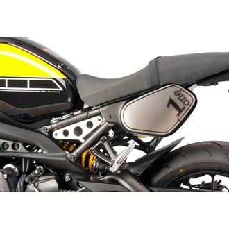 Puig® - Retro Matte Black Side Cover