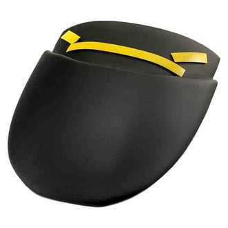 Puig® - Front Black ABS Plastic Fender Extension