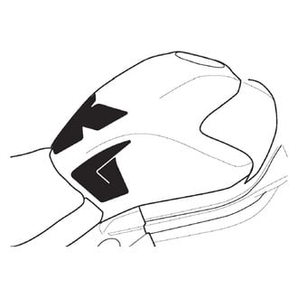 Puig® - Specific Carbon Look Tank Pad