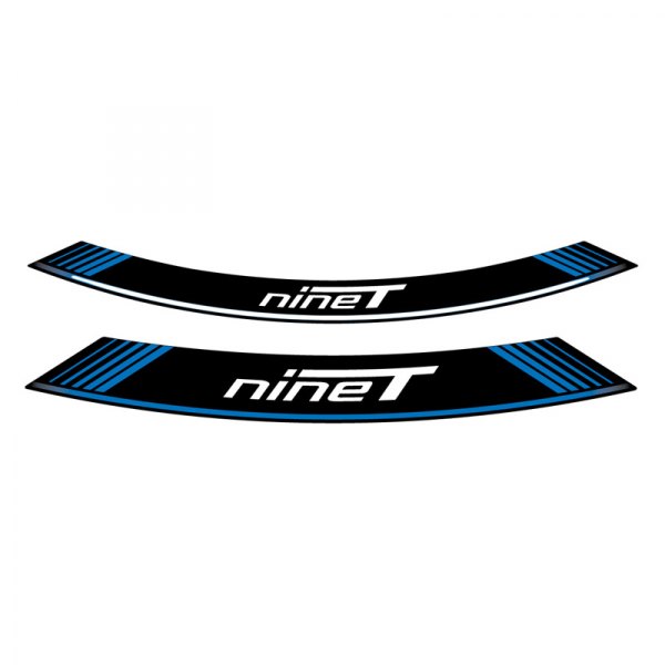 Puig® - "R Nine T" Blue Rim Strip Kit
