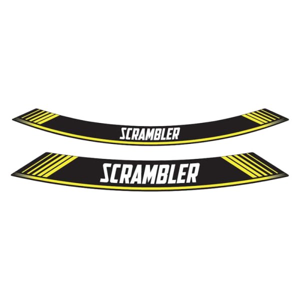 Puig® - "Scrambler" Yellow Rim Strip Kit