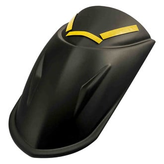 Puig® - Front Black ABS Plastic Fender Extension
